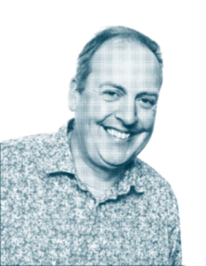 Simon_halftone_effect Simon Mustoe, Author of 'Wildlife in the Balance'
