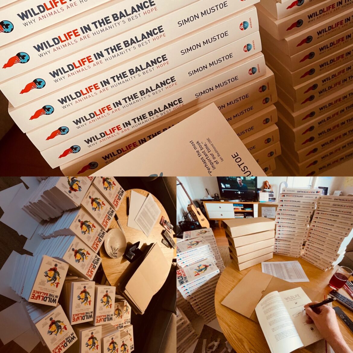 Wildlife in the Balance signing and shipping