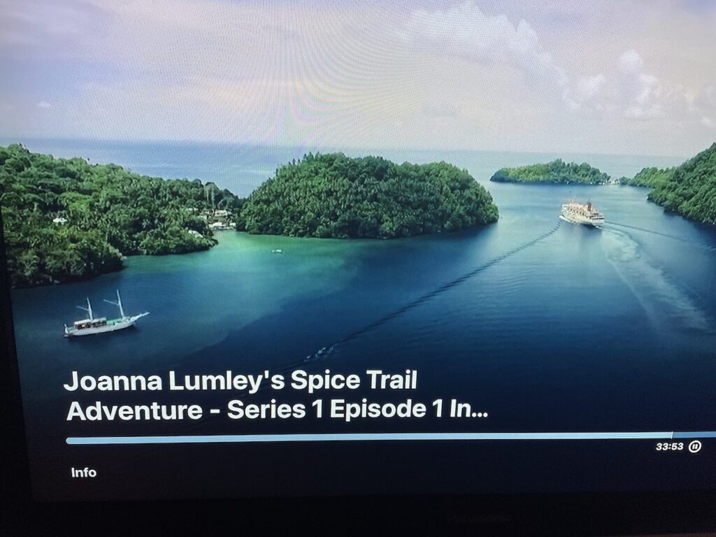 Joanna Lumley jumped on the Banda Wagon in her Spice trails documentary.