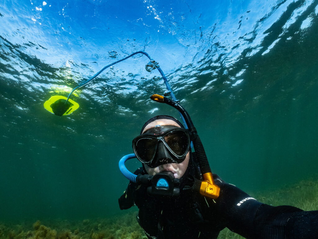 Nemo by Blu3 battery-powered tankless dive system